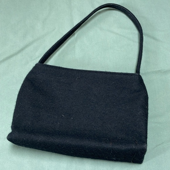 Beaded felt bag - Picture 3 of 4